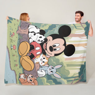 Mickey Mouse Dekentje Fleece Deken