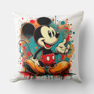 Mickey Mouse  Kunst Kussen