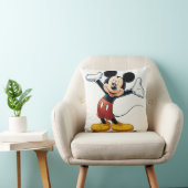 Mickey Mouse Pumpkin Character – Halloween Cartoon Kussen (Stoel)