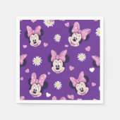 Mickey Mouse Stippenpaars Baby Shower Servet (Voorkant)