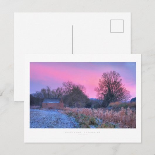 Mickleton, katoenbaby's briefkaart (Voorkant / Achterkant)