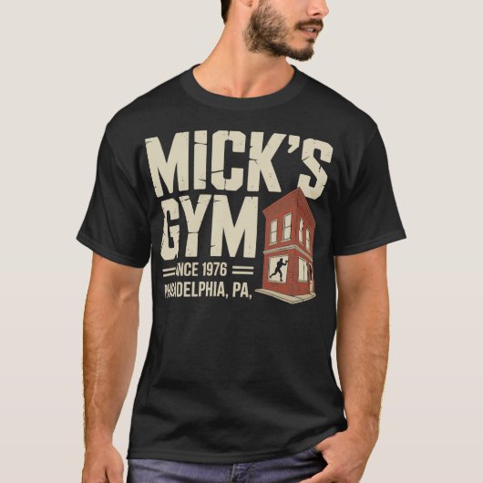 Mick's Gym T-shirt (Voorkant)