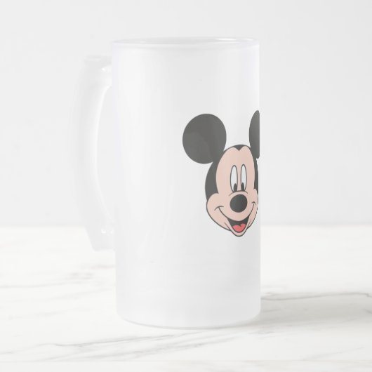 Micky Mokkelbeker Matglas Bierpul (Voorkant links)