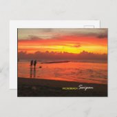 Micro Beach, carte postale Saipan (Devant / Derrière)