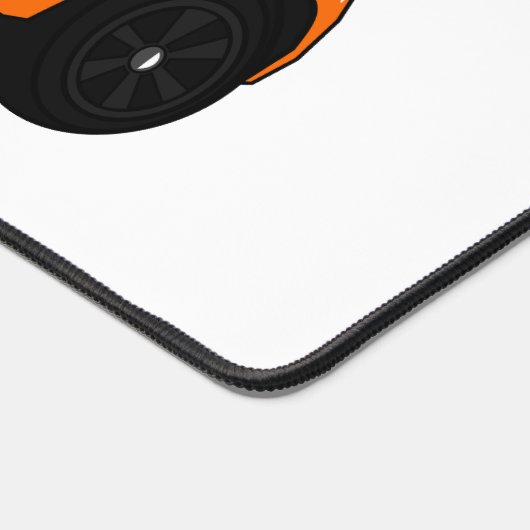 Micro-cartoon illustratie bureaumat (Hoek)