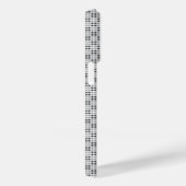 Micro Checkered White iPhone Protector Case-Mate iPhone Case (Achterkant / Rechts)
