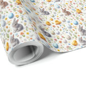  Micro Ditsy Easter Wrapping Paper Cadeaupapier (Rol Hoek)