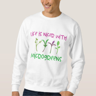 Micro Greens Grower Super Foods Lover Urban Garden Trui