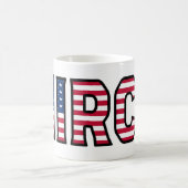 Micro nom prénom tasse USA tasse à café (Centre)