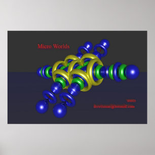 Micro Physics (afdrukken) Poster