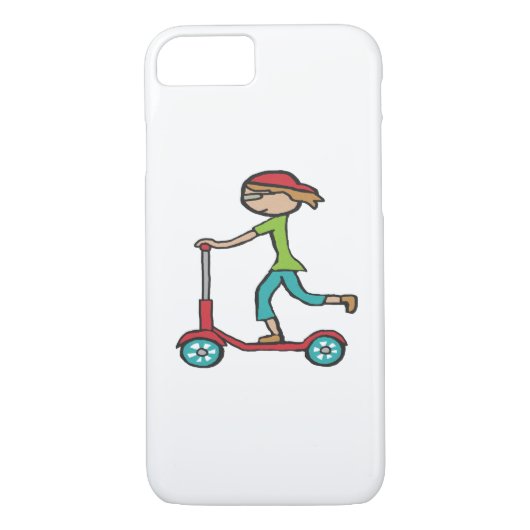 Micro Scooter Case-Mate iPhone Case (Achterkant)