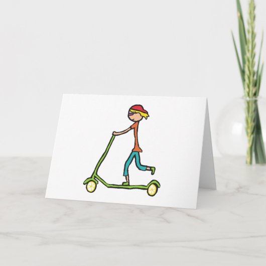 Micro Scooter Kaart (Voorkant)