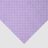 Micro Stippenwit - Zachte Lavendel Tissuepapier (Detail)