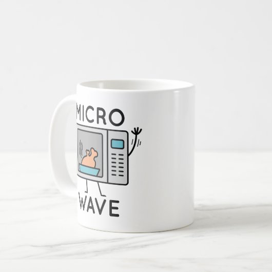 Micro Wave Koffiemok (Voorkant links)