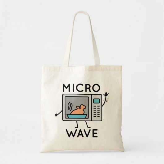 Micro Wave Tote Bag (Voorkant)
