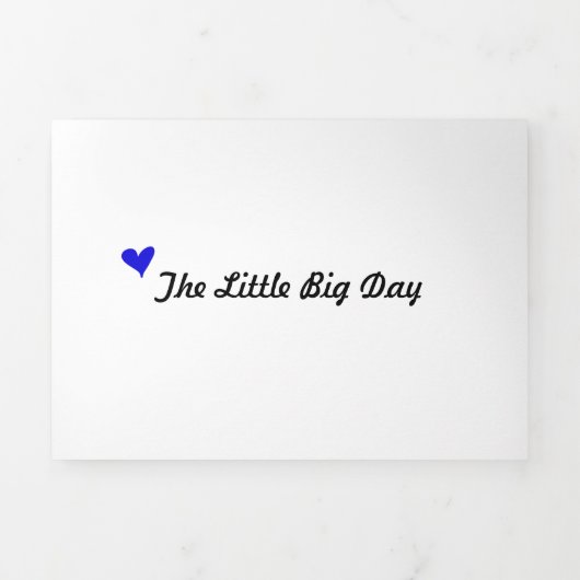 Micro weddding + sla de datumcombinatie drivoudig drieluik programma (Cover)