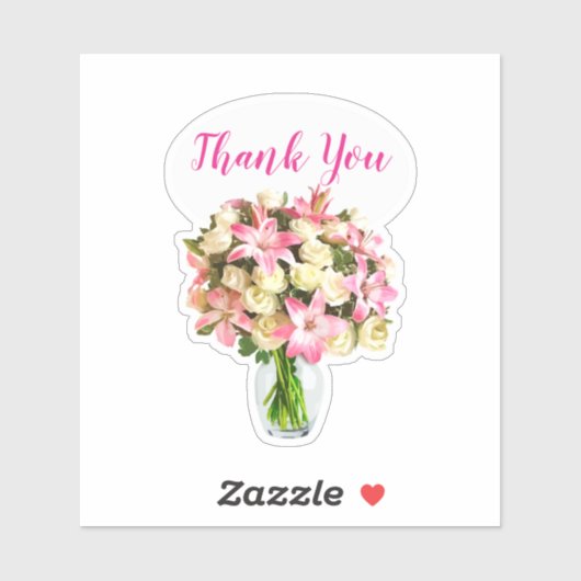 Micro Wedding Dank u Stickers (Vel)