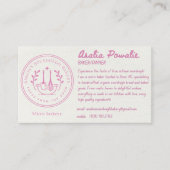 Microbakkerij-visitekaartje van zuurdesem visitekaartje (Voorkant)