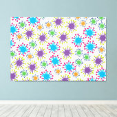 Microben Canvas Afdruk (Insitu (Houten vloer))