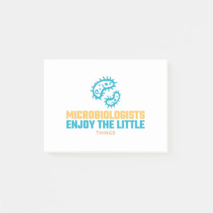 Microbiologen Enjoy The Little Things Post-it® Notes