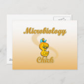 Microbiologie Chick Briefkaart (Voorkant / Achterkant)