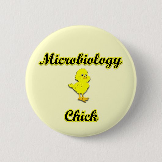 Microbiologie Chick Ronde Button 5,7 Cm (Voorkant)