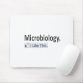 Microbiologie... ik vind dit leuk muismat (Met muis)