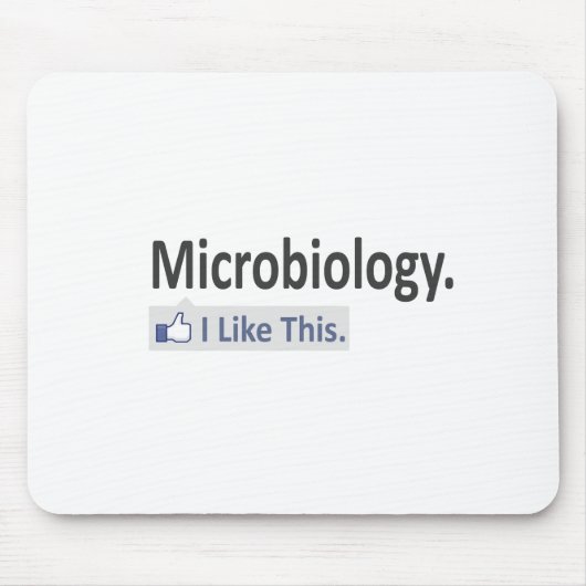 Microbiologie... ik vind dit leuk muismat (Voorkant)