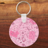 Microbiologie in roze sleutelhanger (Voorkant)