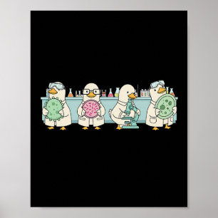 Microbiologie Lab Tech Wetenschap Biologie Leraar  Poster