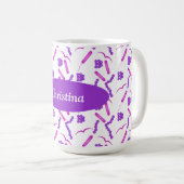 Microbiologie op maat koffiemok (Voorkant rechts)