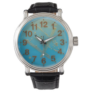 Microbiologie Polshorloge voor biologieliefhebbers Horloge