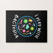 Microbiologie Wetenschapsleraar Legpuzzel (Horizontaal)