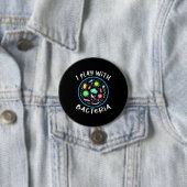 Microbiologie Wetenschapsleraar Ronde Button 7,6 Cm (In situ)