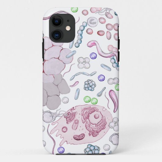 Microbiologisch patroon Case-Mate iPhone case (Achterkant)