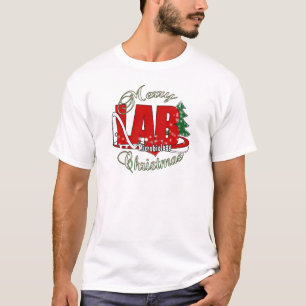 MICROBIOLOGISCHE CHRISTMAS MEDISCH LABORATORIUMTEK T-SHIRT