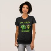 Microbiologische cultuur Bacteria Science Pun T-shirt (Voorkant volledig)