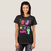 Microbioloog Funny Cat Lover T-shirt (Voorkant volledig)