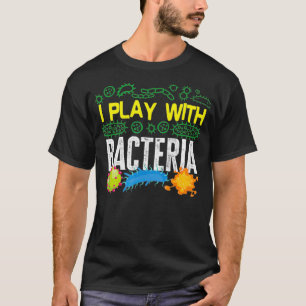 Microbioloog Microbiologie Lab Staph waarmee ik sp T-shirt