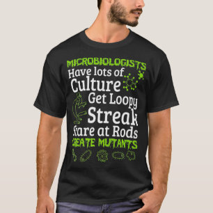 Microbioloog  Microbiologie T-shirt 