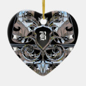 Microbioom Victoriaans Keramisch Ornament (Voorkant)