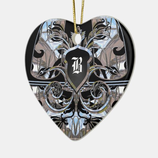 Microbioom Victoriaans Keramisch Ornament (Links)