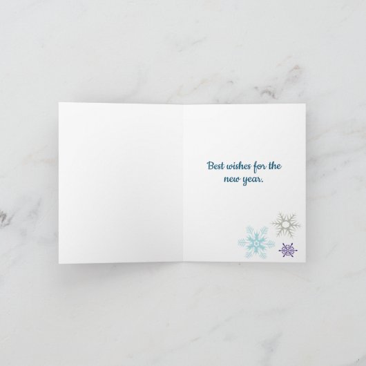 Microblade/wenkbrauw artiest Holiday Kaart (Binnen)