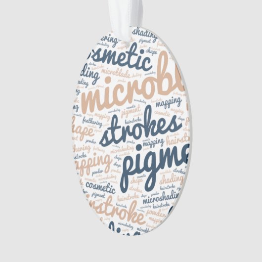 Microbladekunstenaar Ornament (voorkant)