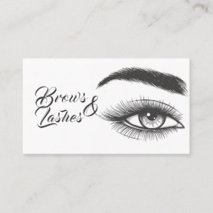Microblading, Eyebrows, Lashes, Permanente Makeup Visitekaartje