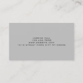 Microblading, Eyebrows, Tattoo, Permanente Makeup Visitekaartje (Achterkant)