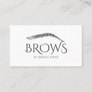 Microblading, Eyebrows, Tattoo, Permanente Makeup Visitekaartje