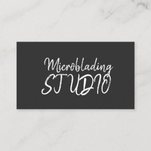 Microblading, Eyebrows, Tattoo, Permanente Makeup Visitekaartje