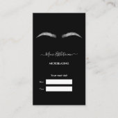 MICROBLADING Salon Carte de rendez-vous (Devant)