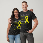 Microcephaly Awareness Yellow Ribbon Support T-shirt (Unisex)
